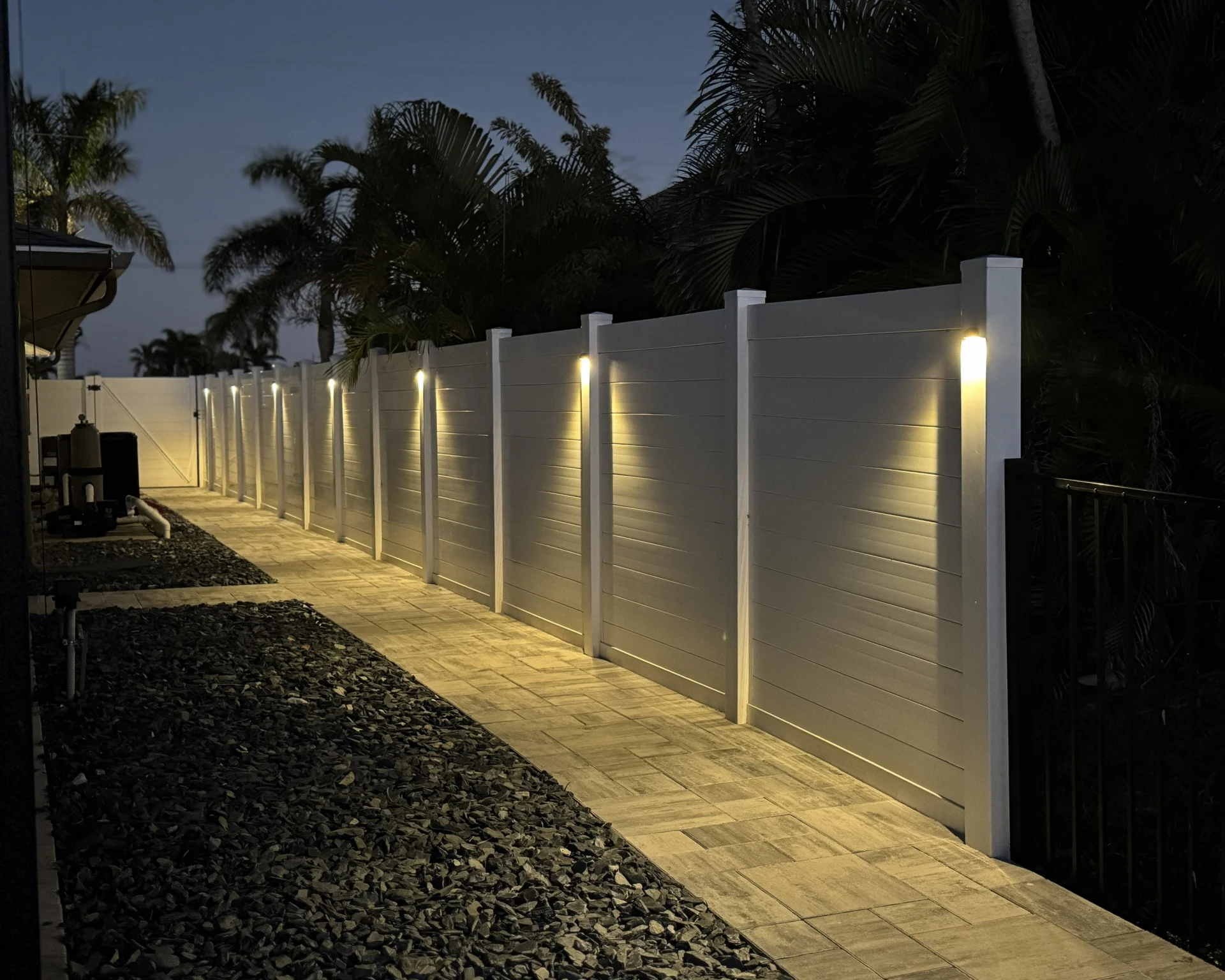 fence lighting design cape coral fl